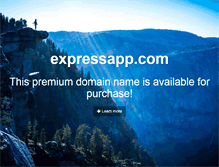 Tablet Screenshot of expressapp.com